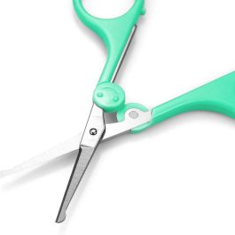 Eyelash Scissors, Small Scissors for Facial, Nose, Eyebrow, and Beard Hair Trimming & Grooming