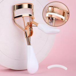 Bite Instruments Eyelash Curler & Lashes Lifter with White Silicon Pads Professional Makeup Tool