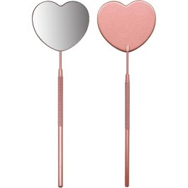 Heart Shaped Stainless Steel Eyelash Mirror for Eyelash Extensions by Bite Instruments
