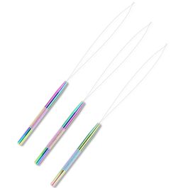 Bite Instruments Hair Extension Loop Tool & Pulling Needle – Micro Bead & Ring Threader