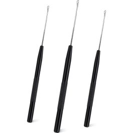 Bite Instruments Hair Extension Loop Tool & Pulling Needle – Micro Bead & Ring Threader