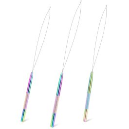 Bite Instruments Hair Extension Loop Tool & Pulling Needle – Micro Bead & Ring Threader