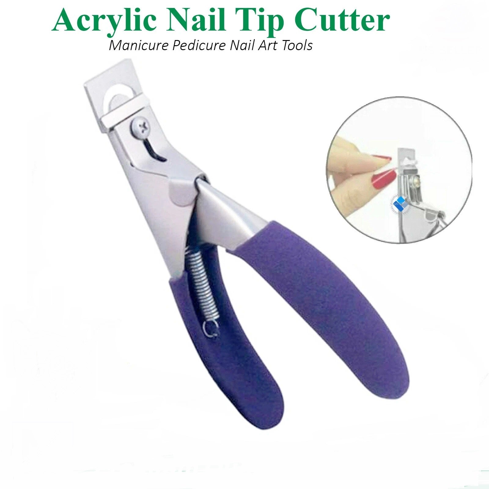 Professional Acrylic False Nail Clippers for Acrylic Nails For Girls Nail Art Bite Instruments - Image 10