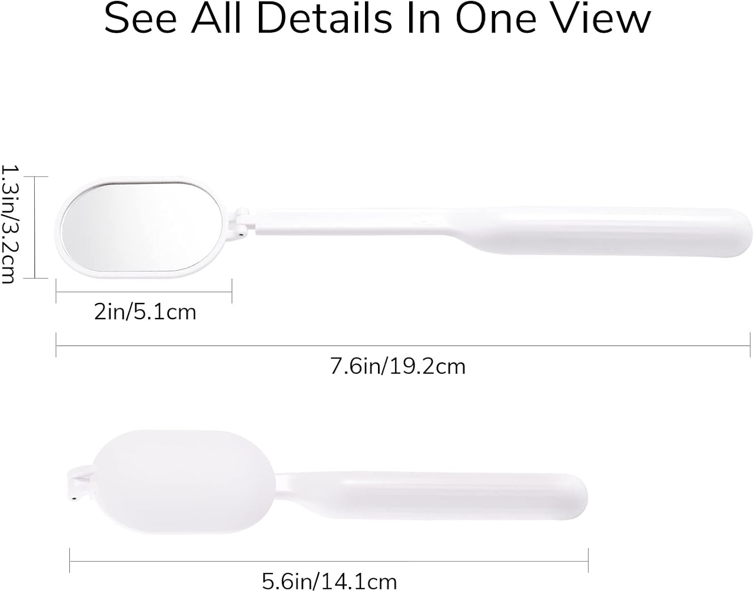 Bite Instruments Lash Mirror for Eyelash Extension Makeup Mirror - Image 5