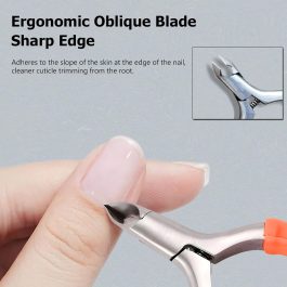 Bite Instruments Professional Cuticle Nipper | Stainless Steel for Salons