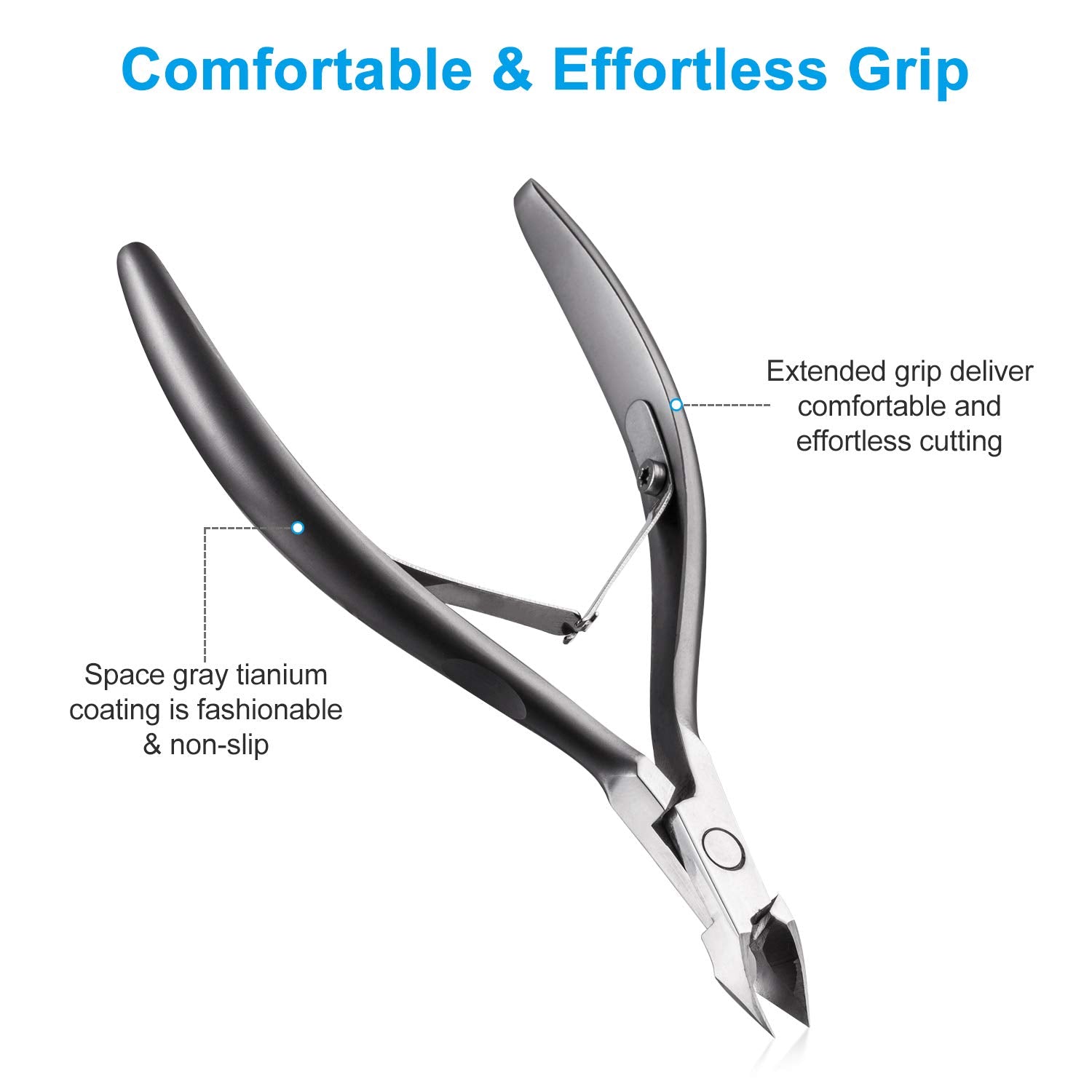 Bite Instruments Professional Stainless Steel Precision Cuticle & Nail Care Tools - Image 4