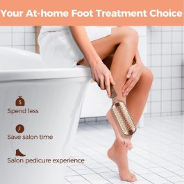 Bite Instruments Foot File – Callus Remover Pedicure Tool for Smooth Feet