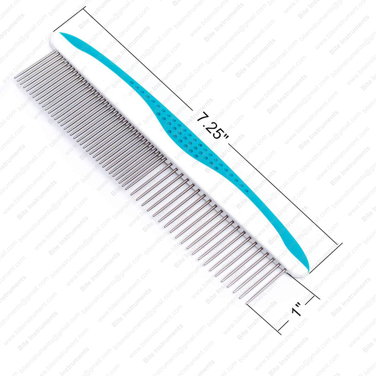 Dog Grooming Comb – Stainless Steel Pet Comb with Anti-Slip Handle for Dogs & Cats - Image 5