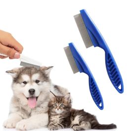 Dog Grooming Comb with Anti-Slip Handle | Bite Instruments