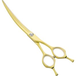 Safe Curved Pet Grooming Scissors for Dogs & Cats – Rounded Tip Shears | Bite Instruments