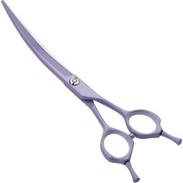 Premium Stainless Steel Curved Dog Grooming Scissors – Pet Shears | Bite Instruments