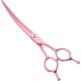 Professional Curved Dog Grooming Scissors – Pet Hair Cutting Shears | Bite Instruments