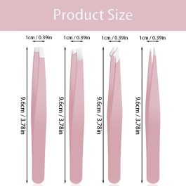 Tweezer Set For Man Women, Precision Tweezers For Facial Hair, Eyebrow Stainless Steel