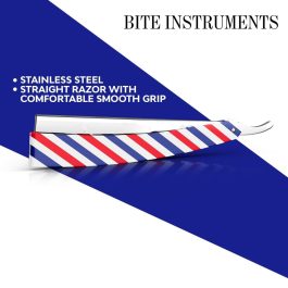 Professional Men’s Straight Shaving Razors kit With 10 Replaceable Blades